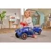 Vaikiškas stumdomas automobilis BIG Bobby Car Classic Ocean, Simba-Dickie, mėlynas/raudonas, nuo 1 iki 5 metų