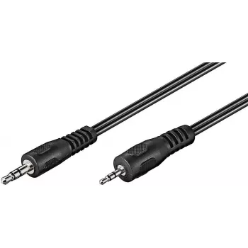 Microconnect AUD3525LL2 garso kabelis 2 m 3.5mm 2.5mm Juodas