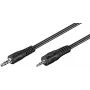 Microconnect AUD3525LL2 garso kabelis 2 m 3.5mm 2.5mm Juodas