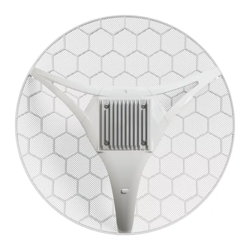 Mobiliojo ryšio tinklo modemas MikroTik LHG LTE6 komplektas 4G PoE lauko sąlygoms, 1x Gigabit Ethernet, 700/850 MHz juostos, 0,8 GHz procesorius, 256 MB RAM