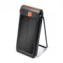 Logilink PA0273 – Saulės energijos powerbank su žibintuvėliu, Li-Pol, 10000 mAh, 18 W, 3 A, PD 2.0, QC 3.0, Ultra Fast Charge, 2 išvesties prievadai (USB Type A, 24 kaiščių USB-C), laidas USB