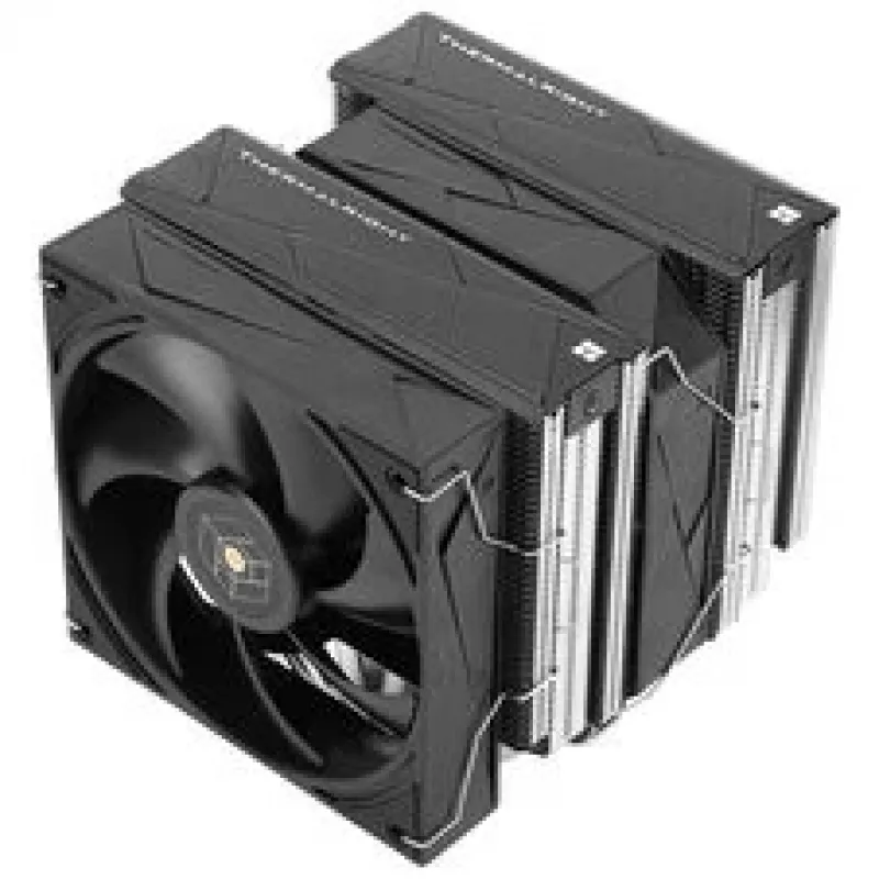Terminis aušintuvas CPU Thermalright Royal Pretor, dvibokštis – 120 mm ir 130 mm, juodas (ROYAL PRETOR 130)