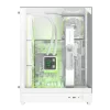 Gamemax T20 WH | Baltas M-ATX korpusas | Be maitinimo šaltinio