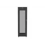 Spintelė serverinė LANBERG FF01-6842-23BL 42U laisvai pastatoma, 2127,5×600×800 mm, IP20, rakinama, su ratukais