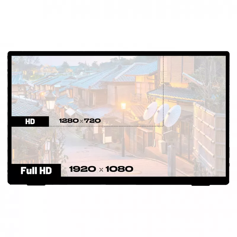 JAPANNEXT JN-MD-I156FHDR-T nešiojamas monitorius 15.6 colio Full HD LED liečiamu ekranu