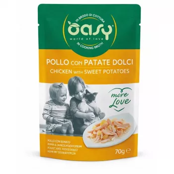Oasy More Love vištiena su saldžiomis bulvėmis 70g