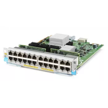 HPE Aruba serijos plėtinio modulis – Gigabit Ethernet (PoE+) x 20 + 1/2,5/5/10GBase-T (PoE+) x 4