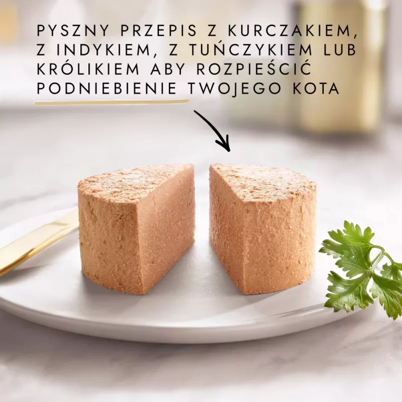Šlapias kačių ėdalas multipack Purina Nestlé Gourmet Gold Mus Mix 48×85 g skardinių įvairūs skoniai