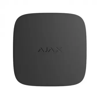 Ajax FireProtect 2 RB šilumos ir dūmų detektorius, juodas, 1700 m baterija