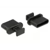 Apsauginis kištukas USB Type-C lizdui DeLOCK 64013 juodas