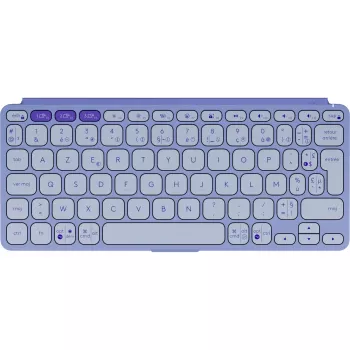 Logitech Keys-To-Go 2 klaviatūra universali Bluetooth AZERTY prancūziška alyvinė