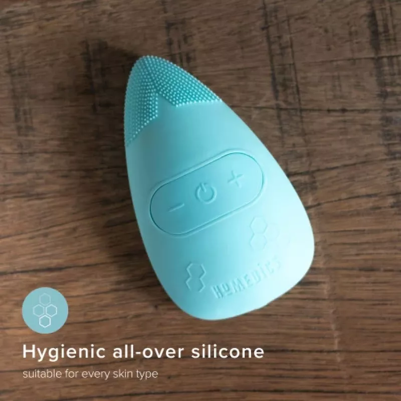 Veido valymo šepetėlis Homedics FAC-350-EUA Honeycomb Silicon, silikoninė korio formos galvutė švelniam valymui