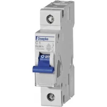DOEPKE DLS-6H-C16-1-6-KA Automatinis jungiklis C16A 6kA 1-polis 230V C charakteristika (09914203)