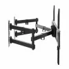 Sieninis TV laikiklis ART AR-85 32–70 colių, iki 45 kg, pakreipimas -15–5°, pasukimas 45°, ištraukimas 118–622 mm, VESA 75x75–600x400