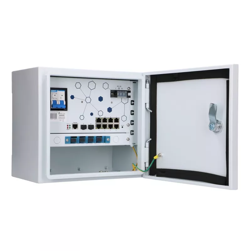 Valdomas komutatorius Extralink Minos 8x RJ45 1000Mbps PoE 200W L2