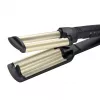 BaByliss C260E EasyWaves tekstūravimo lygintuvas, šiltai juodas, sidabrinis, 70.9 cm (1.8 m)
