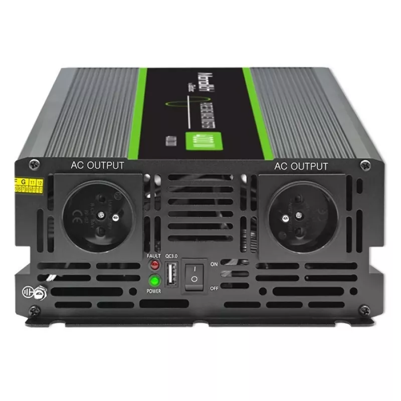 Qoltec Monolith keitiklis automobilinis 4000 W juodas