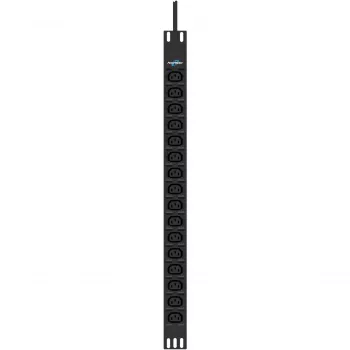 PowerWalker 10133023 16 lizdų C13 PDU 0U juodas