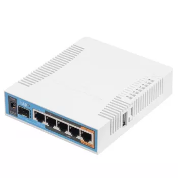 Mikrotik hAP ac belaidis dviejų juostų maršrutizatorius 500 Mbit/s baltas PoE