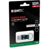 USB atmintukas EMTEC ECMMD128GT103 128 GB USB Type-A 3.2 Gen 1 (3.1) Juodas, skaitymas 180 MB/s, rašymas 25 MB/s