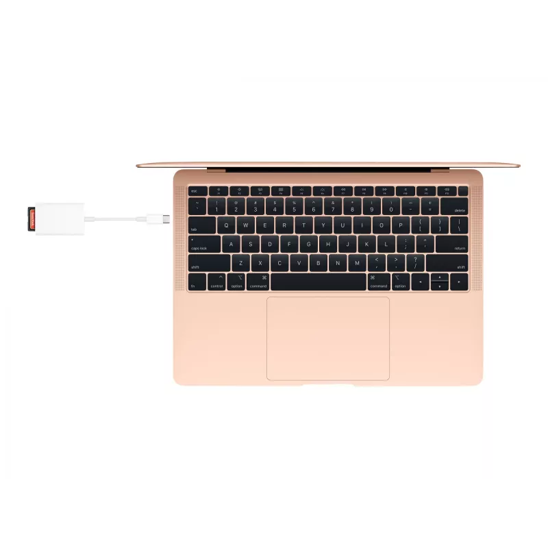 Kortelių skaitytuvas Apple MW653ZM/A USB 2.0 Type-C Baltas SD suderinamas