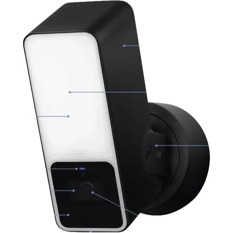 IP lauko kamera Eve Systems GmbH Eve Outdoor Cam su judesio jutikliu, balta