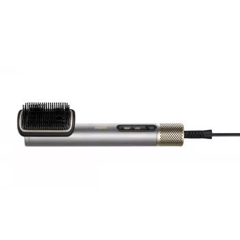 Plaukų formavimo rinkinys BABYLISS AS6555E — Airflow technologija, 4 šildymo lygiai, 2,5 m laidas, sidabrinis/auksinis