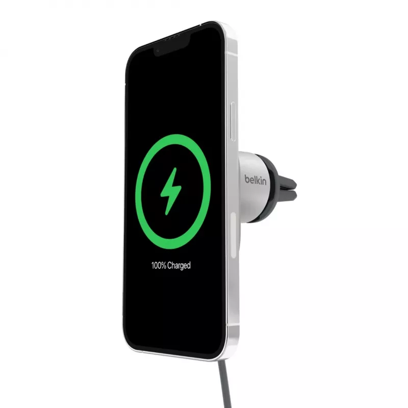Belkin BoostCharge Pro Wireless Charger WIC008BTGR-NCV2 pilka spalva