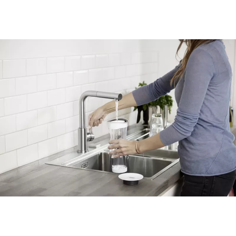 Vandens filtro ąsotis Brita Fill&Serve Mind balta & grafitas LL CU CE
