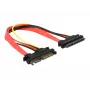 SATA ilginimo kabelis DeLOCK 84362 0.2 m raudonas