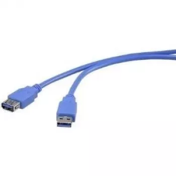 USB 3.0 ilginimo kabelis Renkforce 1420710, 3 m, mėlynas