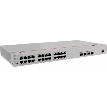 HUAWEI S220-24P4X – 24 prievadų Gigabit (10/100/1000) RJ-45, 4 x SFP+, PoE, 1U pilkas