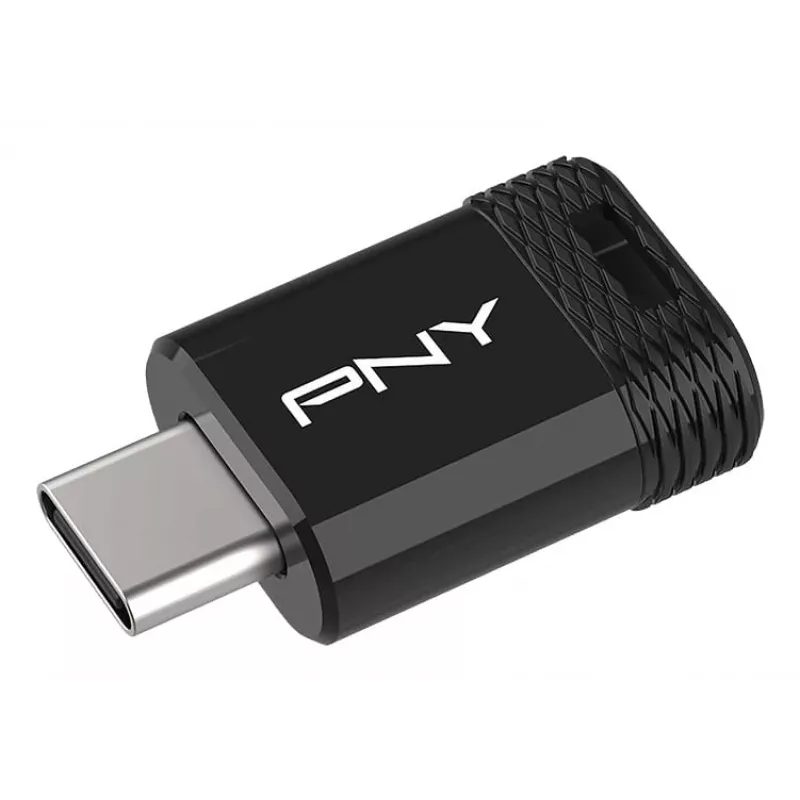 USB atmintukas PNY Elite-X 256 GB USB Type-C 3.2 Gen 1 (skaitymas 200 MB/s, rašymas 100 MB/s) Juodas