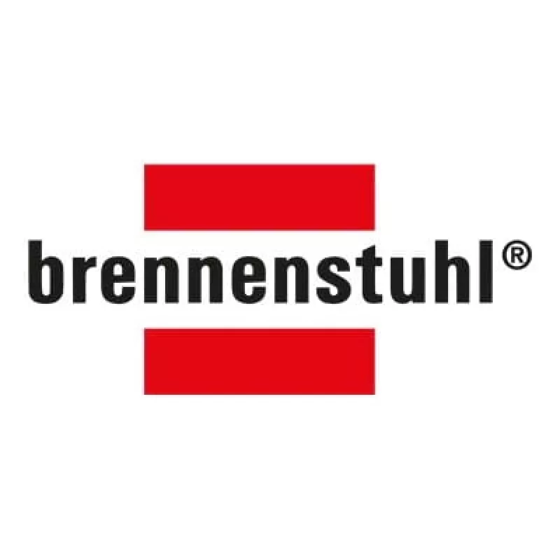Brennenstuhl 1153340115 Super-Solid Line 5-šakė Power Strip 2,5 m H05VV-F 3G1,5, sidabrinė