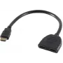 HDMI adapteris ShiverPeaks Type A į 2x St/Bu 77415 – HDMI Type A skirstytuvas/adapteris