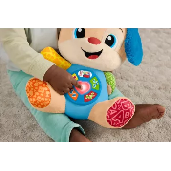 Interaktyvus mokomasis žaislas šuniukas MATTEL Fisher-Price Learn & Laugh JFD27