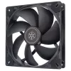 SilverStone VISTA SST-VS140B 140 mm PWM korpuso ventiliatorius - juodas