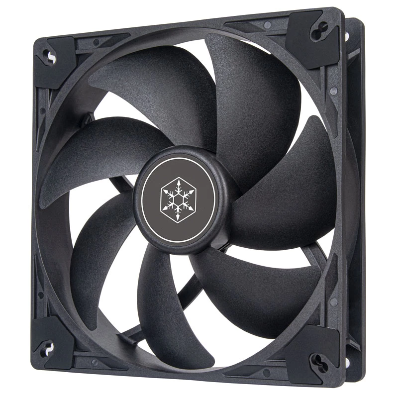 SilverStone VISTA SST-VS140B 140 mm PWM korpuso ventiliatorius - juodas