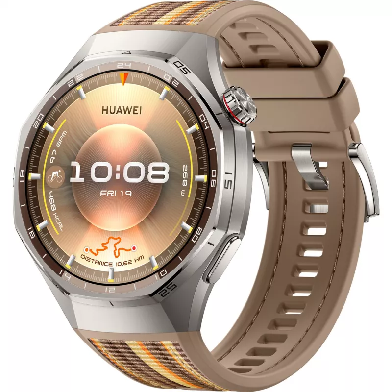 Huawei WATCH GT 6 Pro 46mm | Išmanusis laikrodis | GPS (palydovas) | AMOLED | 1,47 colio | Atsparus vandeniui | Rudas