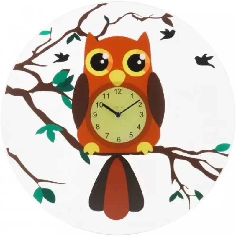 NeXtime 8169 Oohoo sieninis laikrodis, 43 cm, įvairiaspalvis