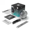 Išmanusis laikrodis Stelio Activ GPS 46mm sidabrinis STSWA101SR, GPS, 46 mm korpusas