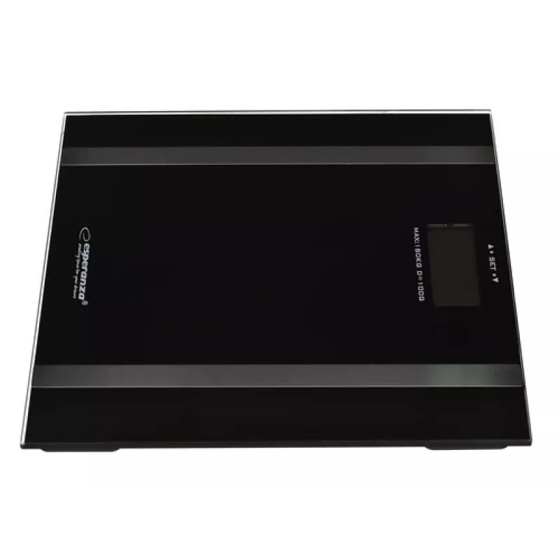 Asmeninės kūno svorio svarstyklės Esperanza EBS018K – elektroninės, 180 kg, juodos
