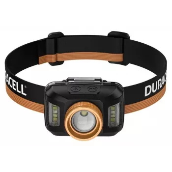 Duracell DH400 priekinė lemputė juoda, oranžinė