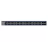 Valdomas Gigabit Ethernet jungiklis Netgear GS752TX, 48x RJ-45 10/100/1000, 10G palaikymas, 1U stovas, pilka