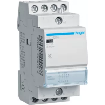 Kontaktorius Hager ESC426S 25A 4 NC 230V