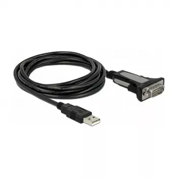 USB 2.0 Type-A į 1 x RS-232 DB9 adapteris 4 m DeLOCK 66323