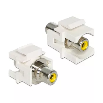 Keitiklis RCA lizdas-lizdas geltonas DeLOCK 86306