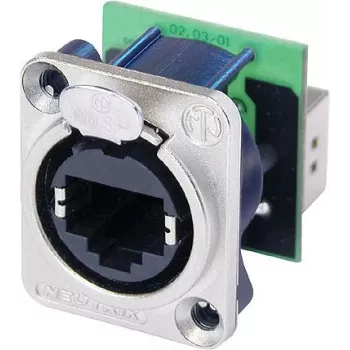 Neutrik etherCON D serijos modulinis RJ-45 lizdas