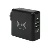 Kelioninis sieninis įkroviklis ir powerbank Manhattan 4-in-1