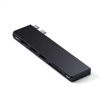 Dokavimo stotelė Satechi ST-HUCPHSD USB 3.2 Gen 2 Type-C juoda